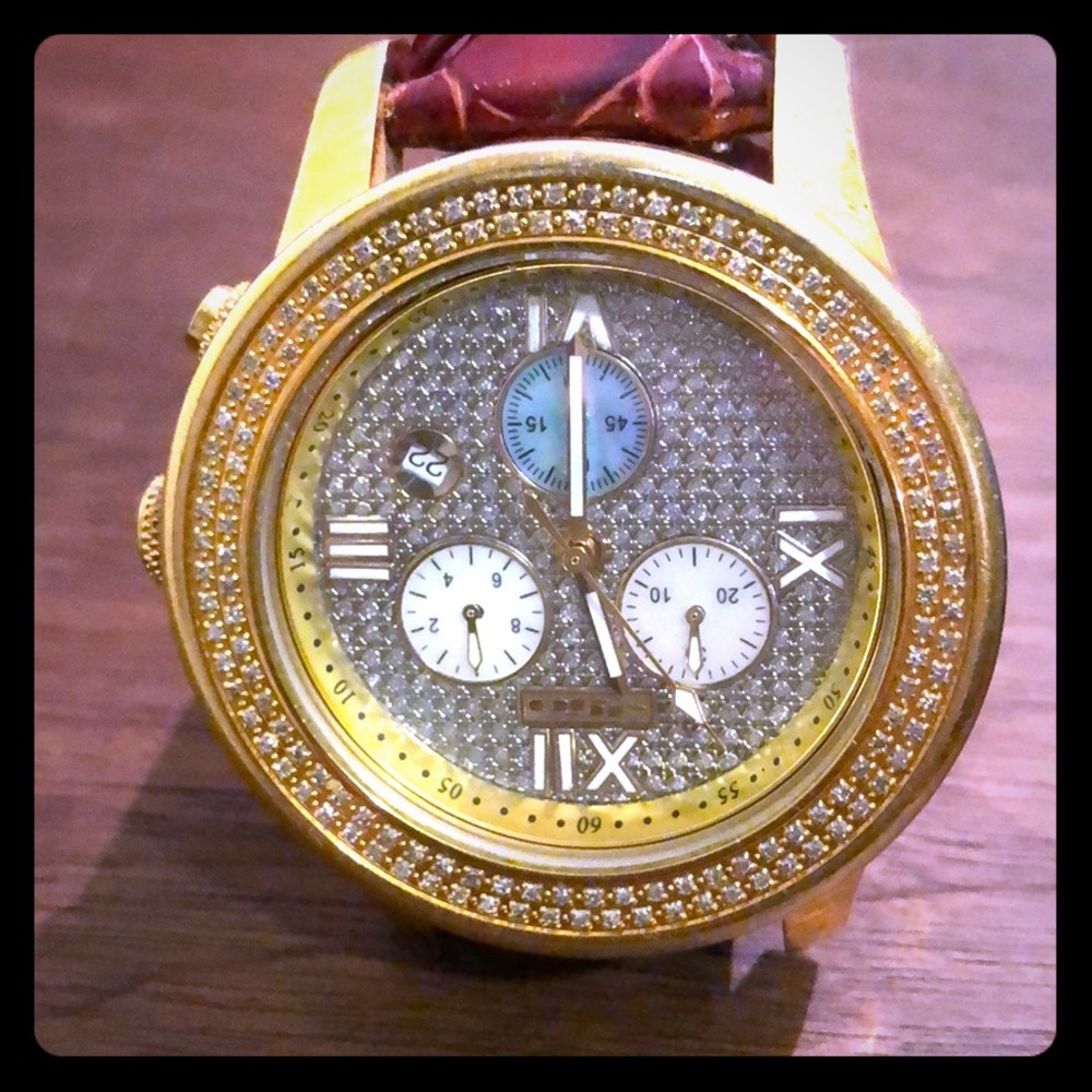 JOJO Joe Rodeo Men’s Watch with Real Diamonds